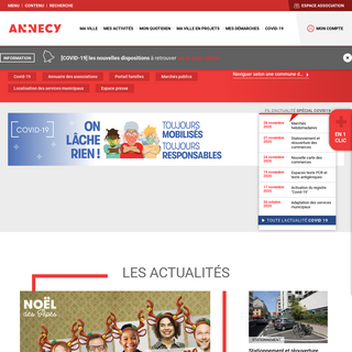 A complete backup of annecy.fr