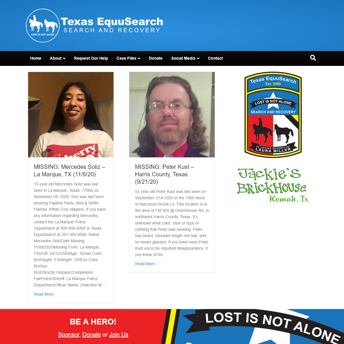 A complete backup of texasequusearch.org