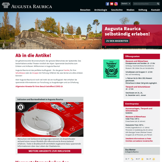 A complete backup of augustaraurica.ch
