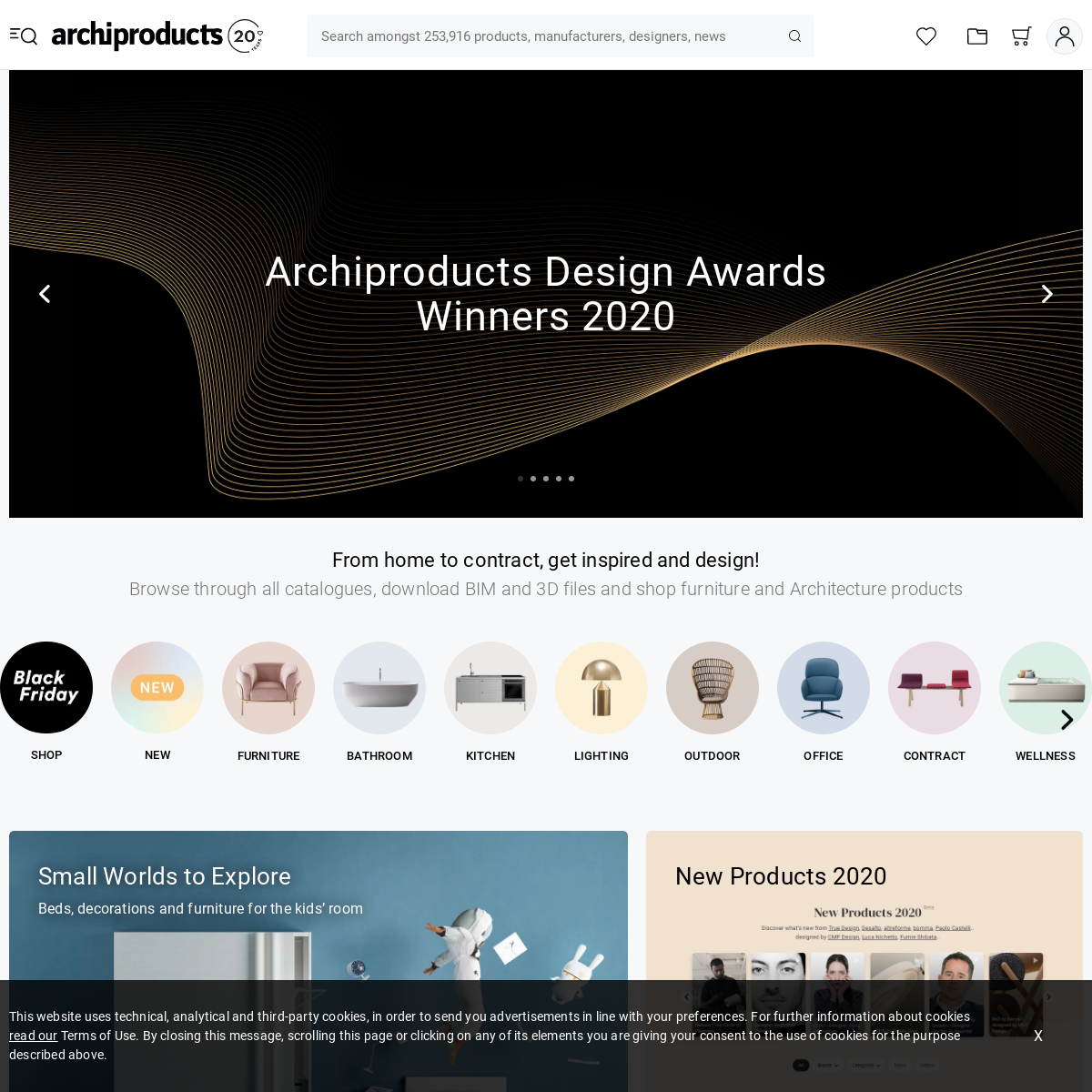 A complete backup of archiproducts.com