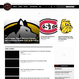 A complete backup of sbncollegehockey.com