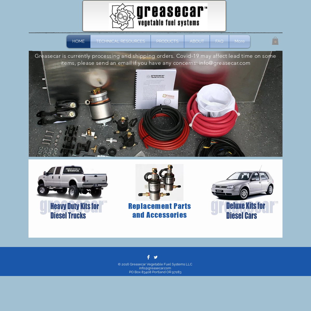 A complete backup of greasecar.com