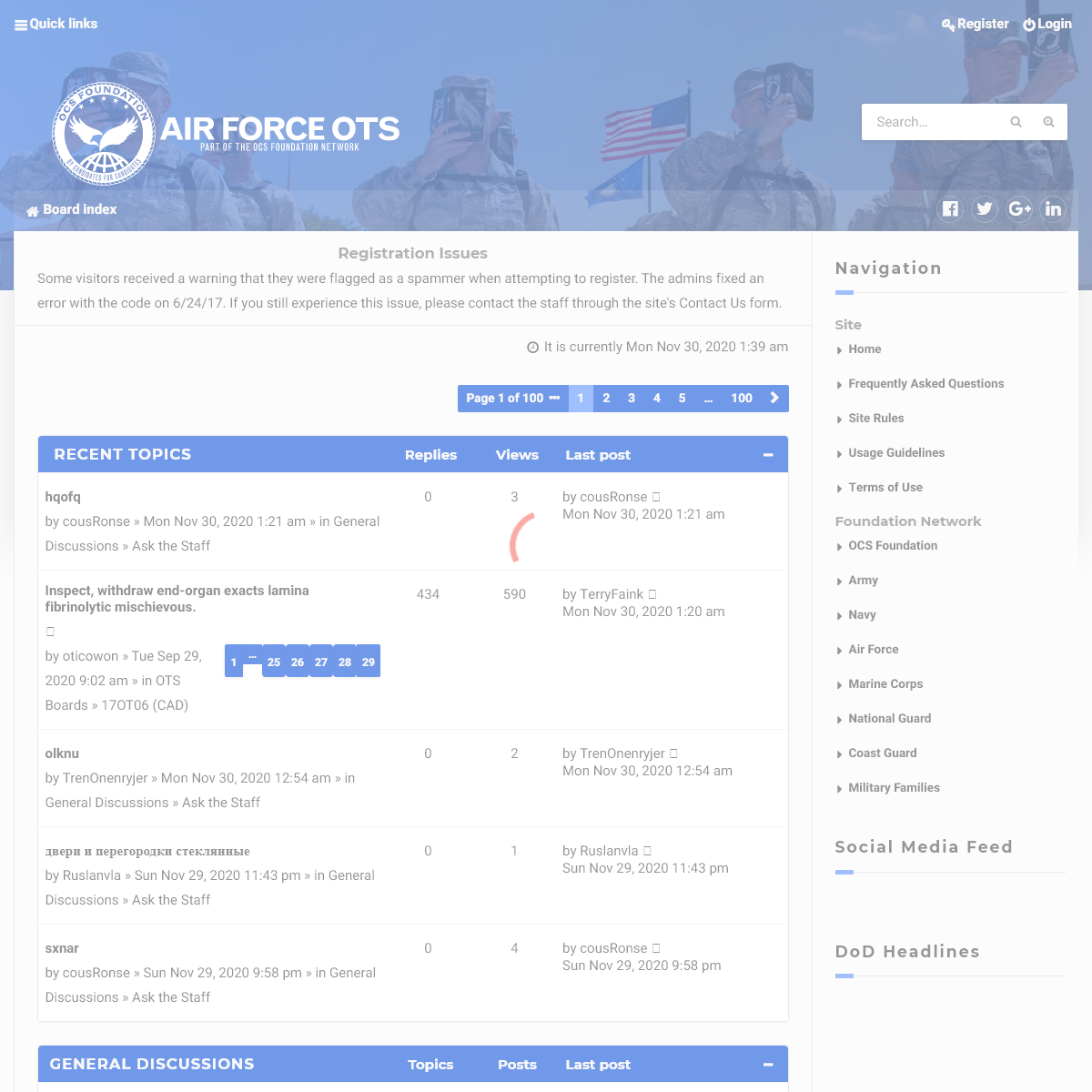A complete backup of airforceots.com