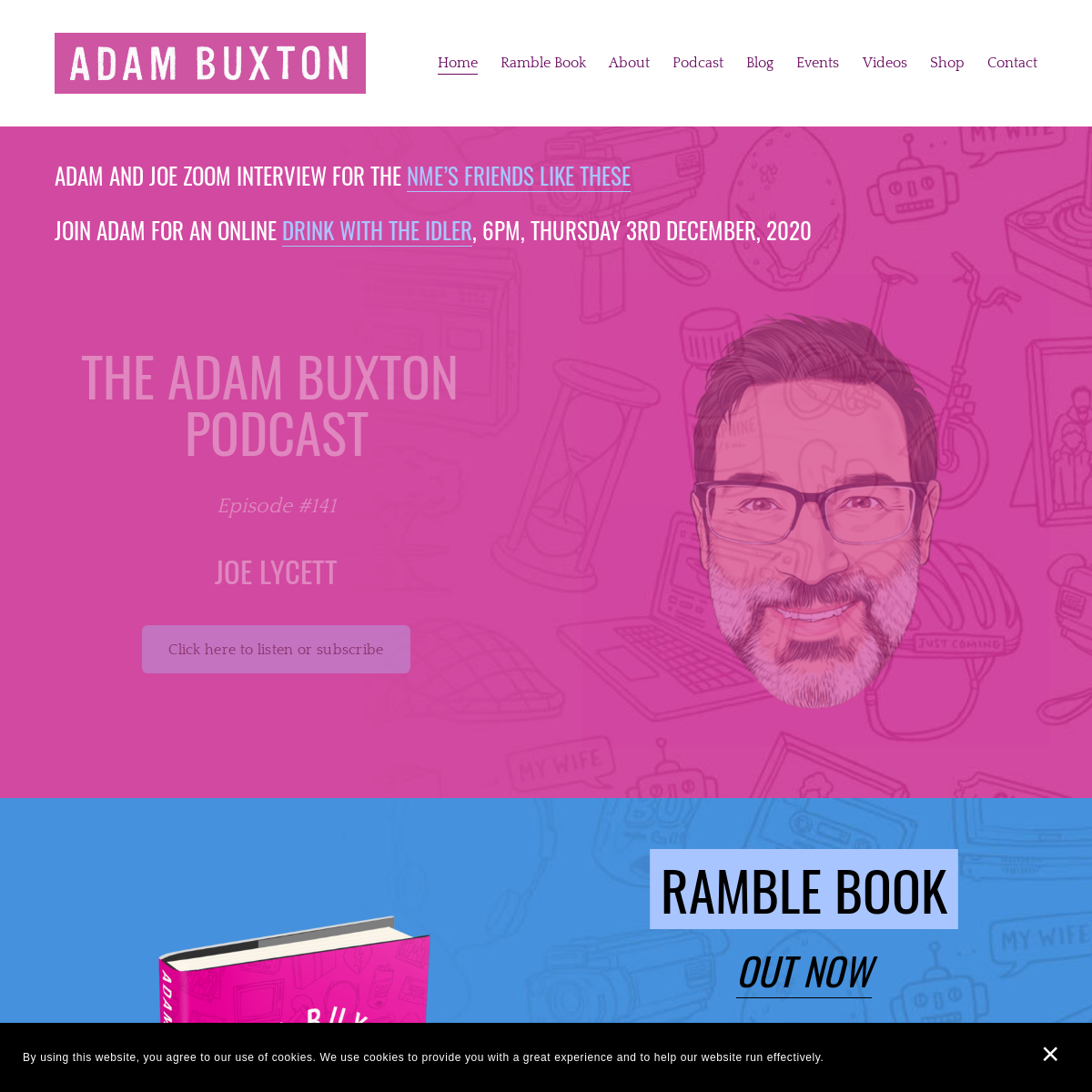 A complete backup of adam-buxton.co.uk