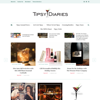 A complete backup of tipsydiaries.com