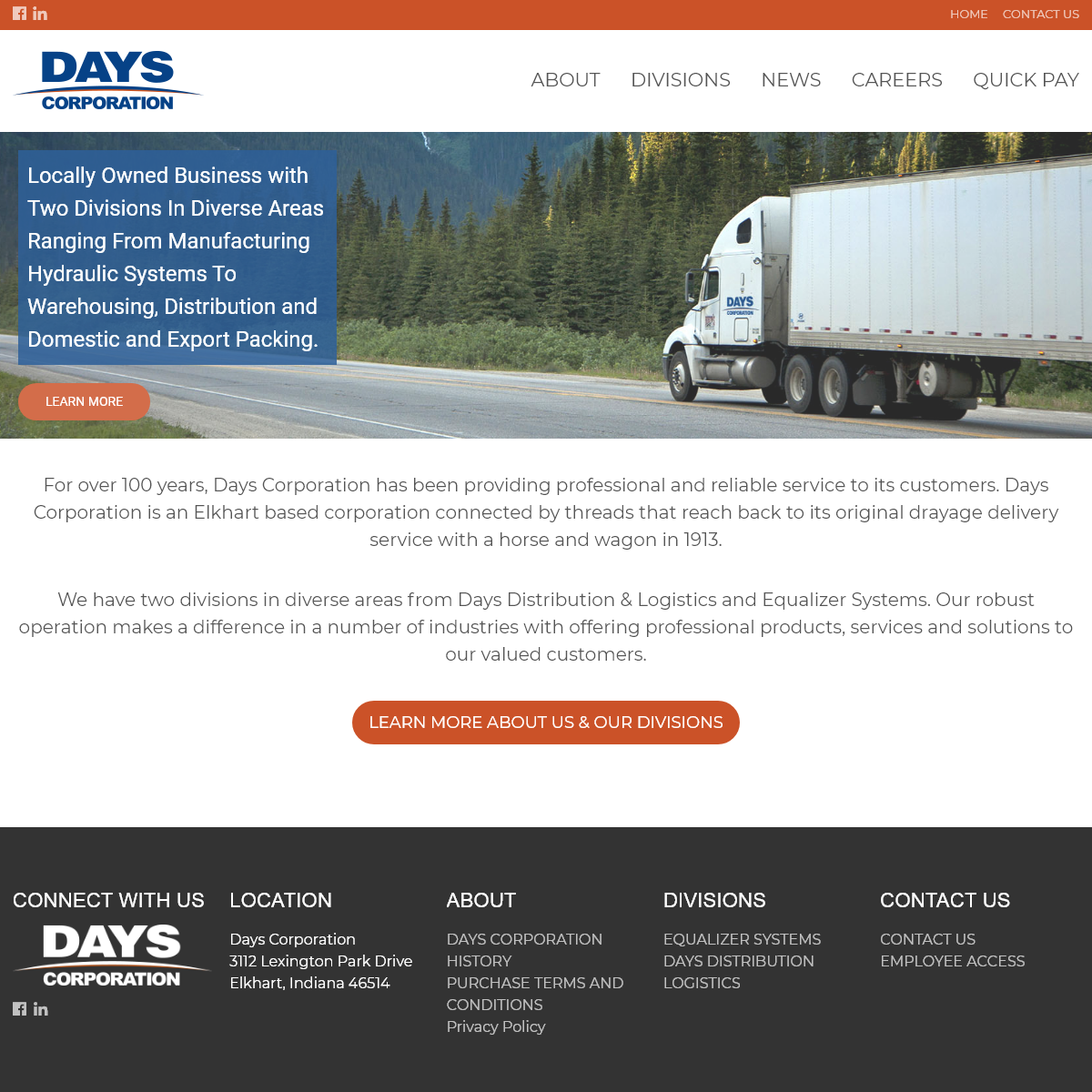 A complete backup of dayscorp.com