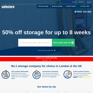 A complete backup of safestore.co.uk