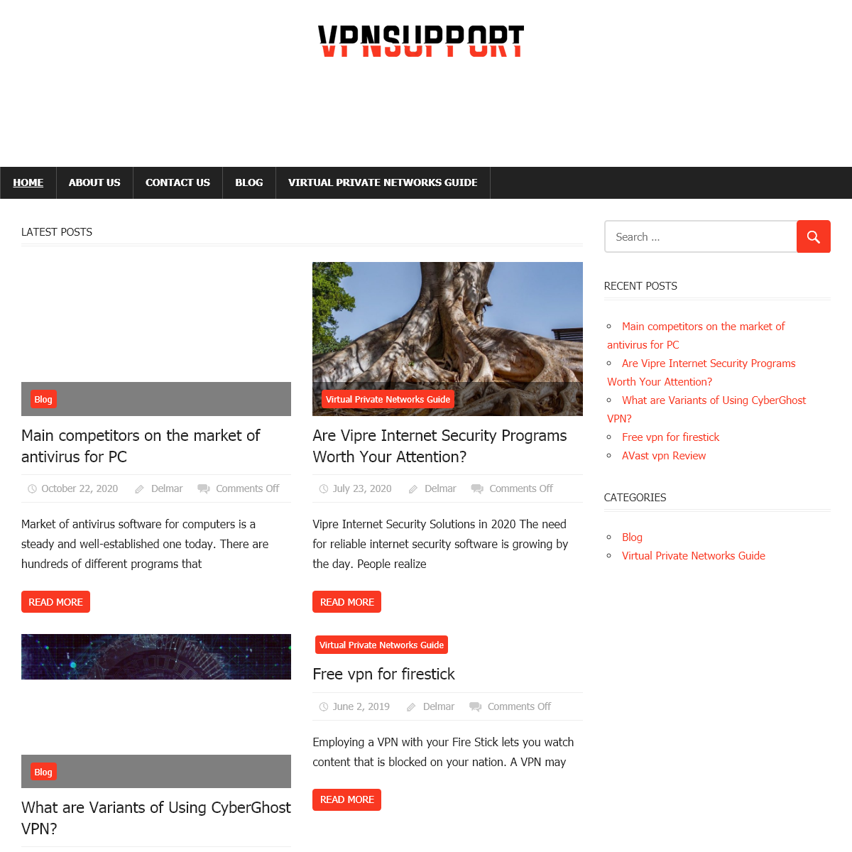 A complete backup of vpnsupport.net