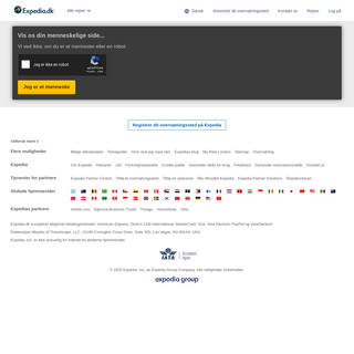 A complete backup of expedia.dk