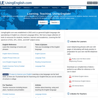 A complete backup of usingenglish.com