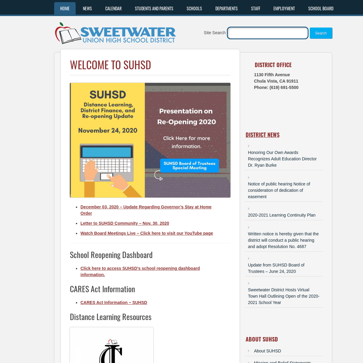 A complete backup of sweetwaterschools.org