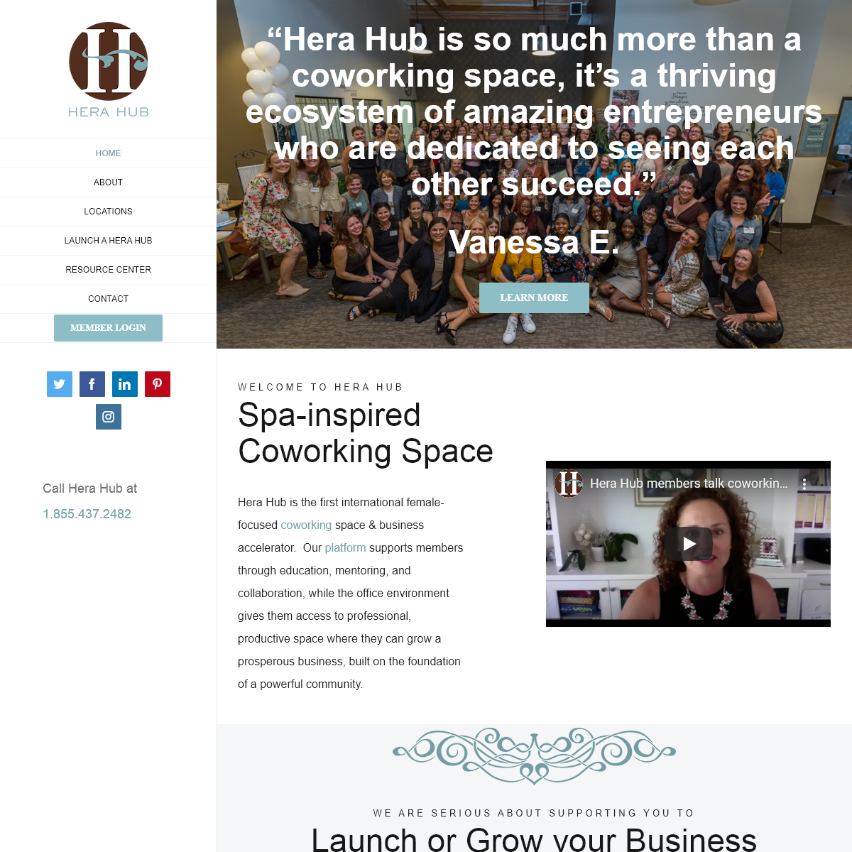 Hera Hub - coworking space and business accelerator for women
