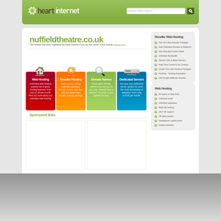 A complete backup of nuffieldtheatre.co.uk