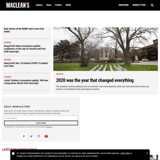 Macleans.ca - Canada`s national current affairs and news magazine since 1905