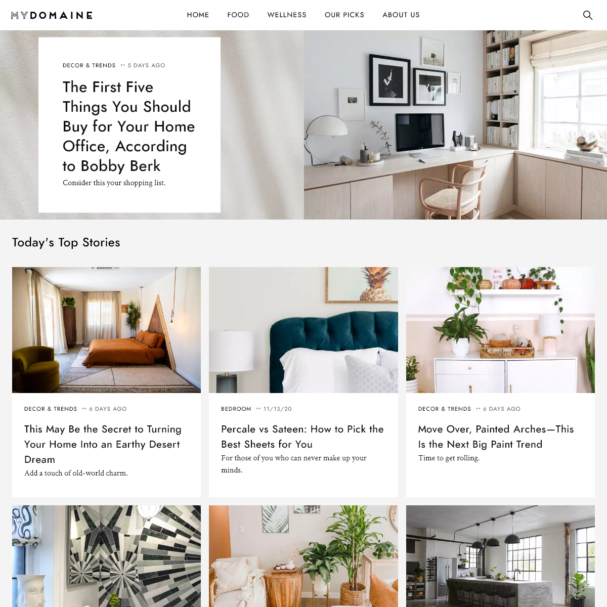 A Stylish Curation of Home Design Inspiration, Lifestyle Advice, and Trends.