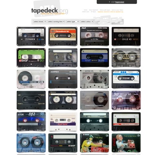 A complete backup of tapedeck.org