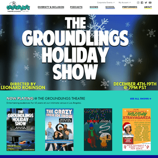 Home â€” The Groundlings Theatre & School