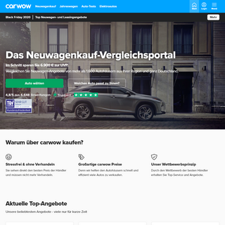 A complete backup of carwow.de