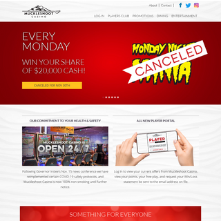 A complete backup of muckleshootcasino.com