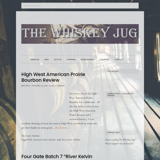 The Whiskey Jug - A whiskey blog for whiskey reviews, whiskey cocktails and commentary