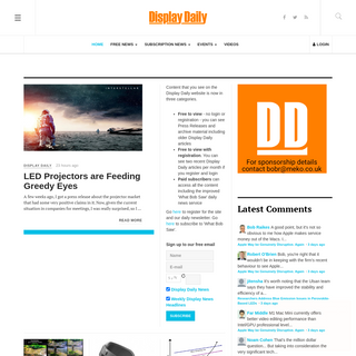 A complete backup of displaydaily.com
