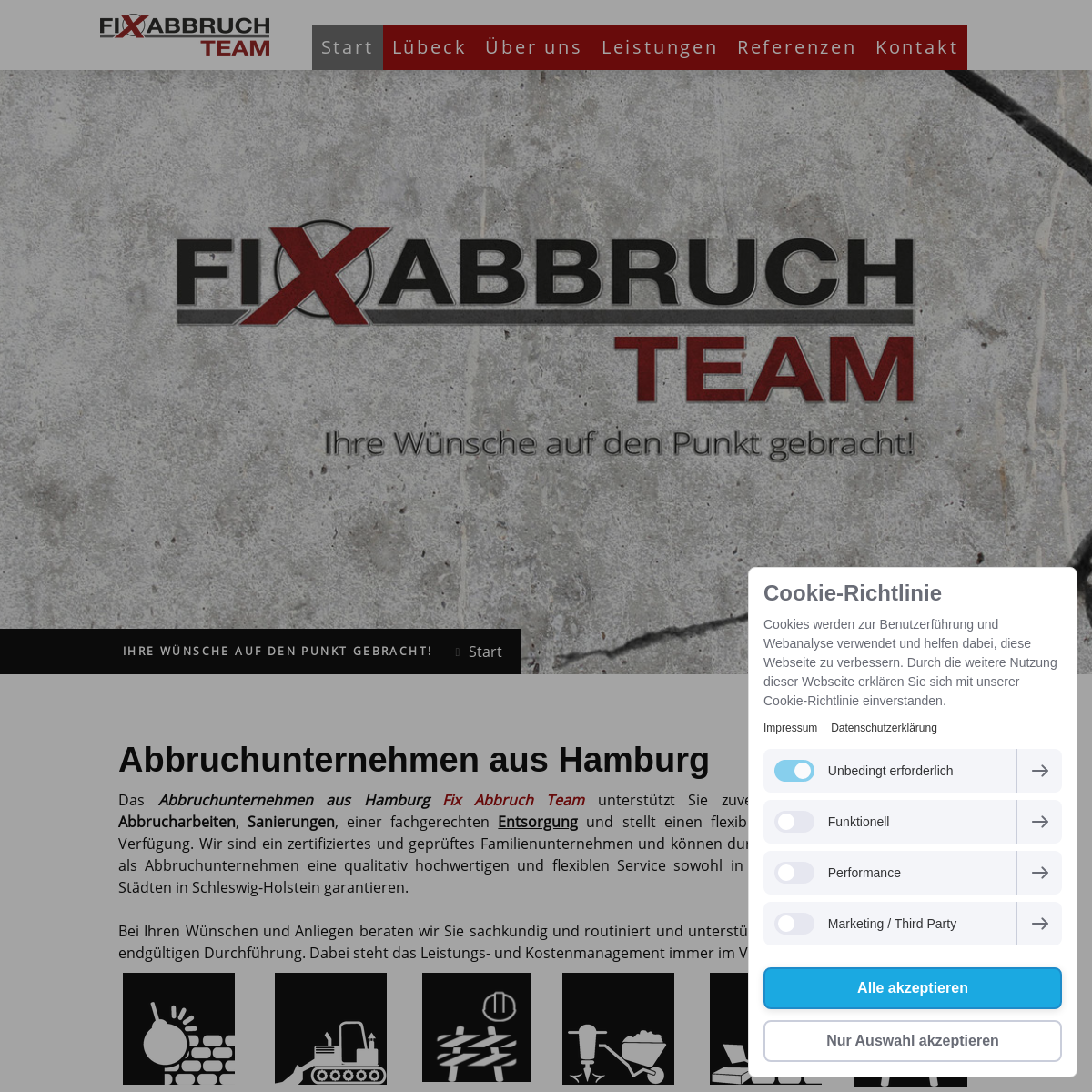 A complete backup of fixabbruchteam.de
