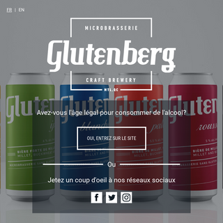 A complete backup of glutenberg.ca