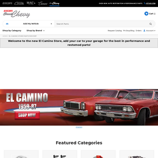 El Camino Store Parts 1959-1987