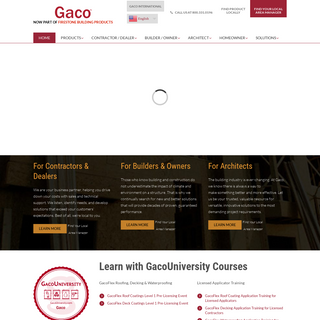A complete backup of gaco.com