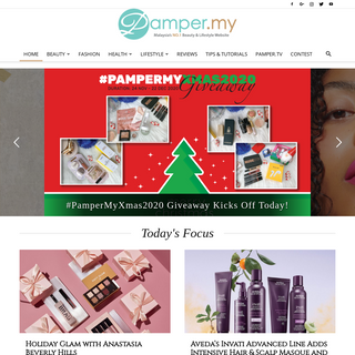 A complete backup of pamper.my