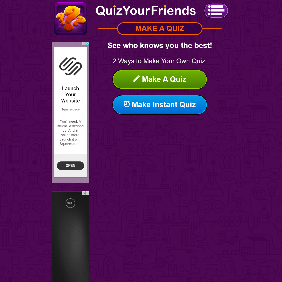 A complete backup of quizyourfriends.com