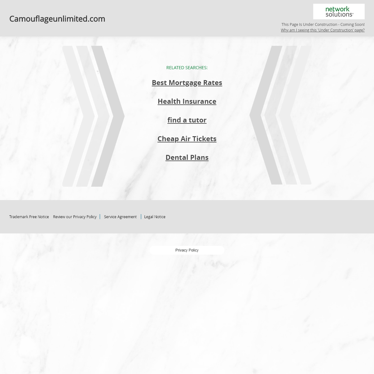A complete backup of camouflageunlimited.com