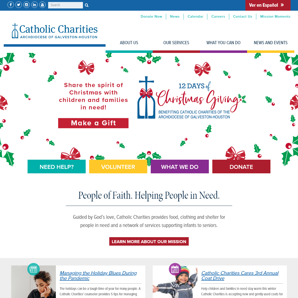 A complete backup of catholiccharities.org