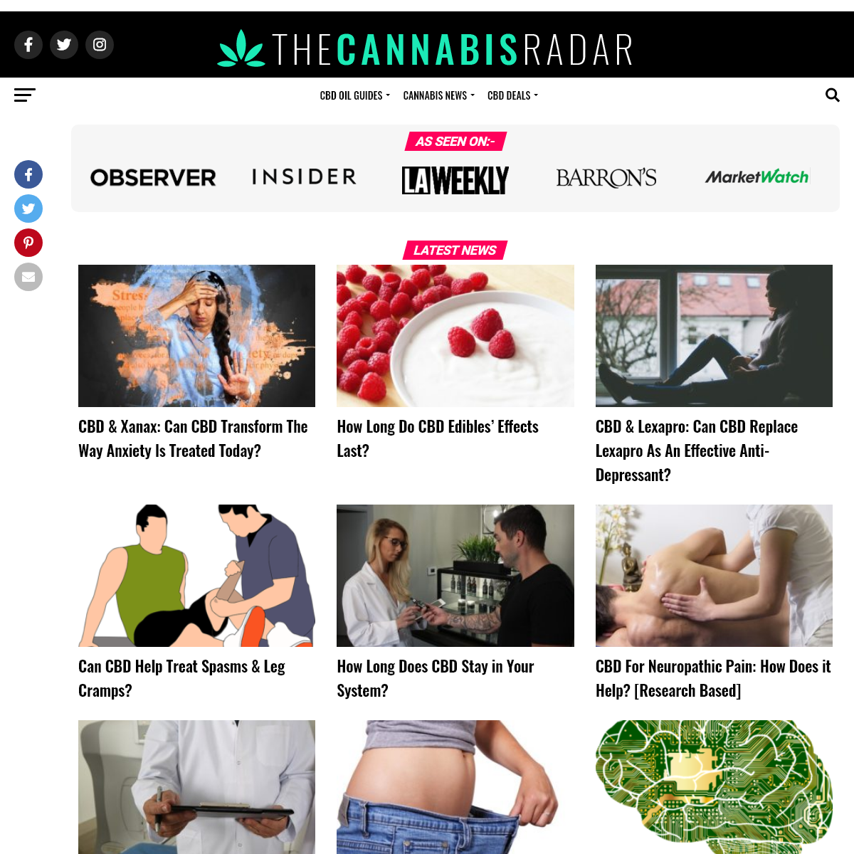 A complete backup of thecannabisradar.com