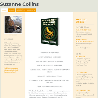 A complete backup of suzannecollinsbooks.com
