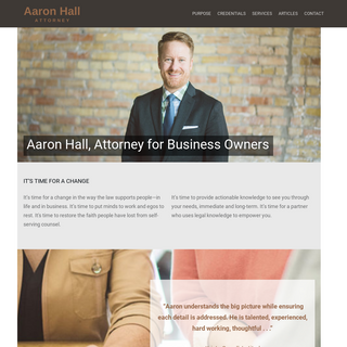 A complete backup of aaronhall.com