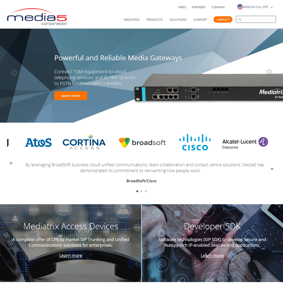 A complete backup of media5corp.com