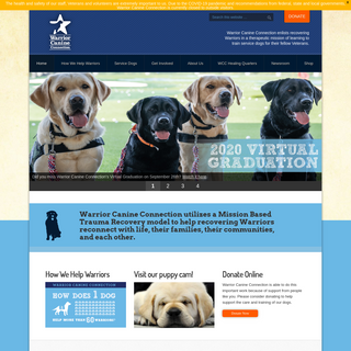 A complete backup of warriorcanineconnection.org