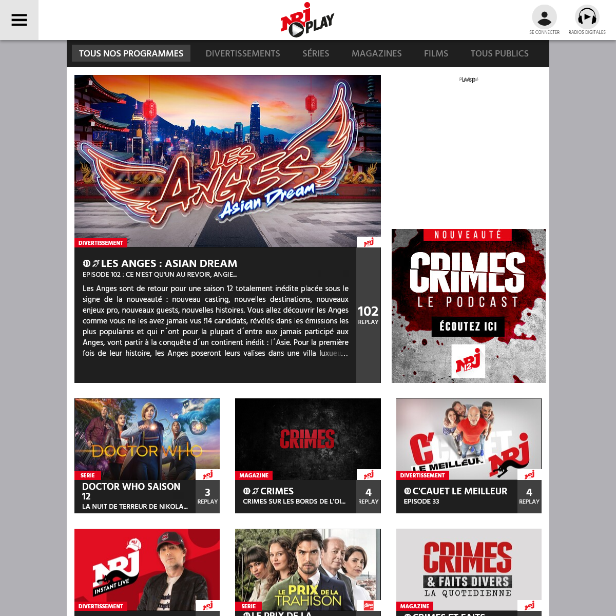 A complete backup of nrj-play.fr