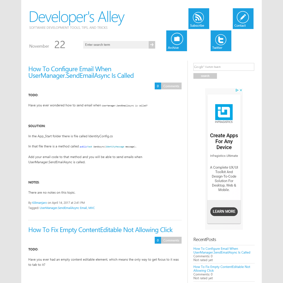 A complete backup of developersalley.com