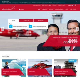 A complete backup of airgreenland.com