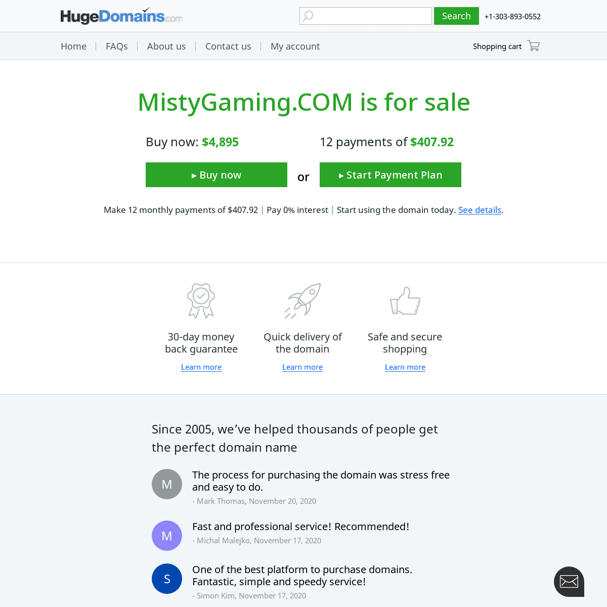 A complete backup of mistygaming.com