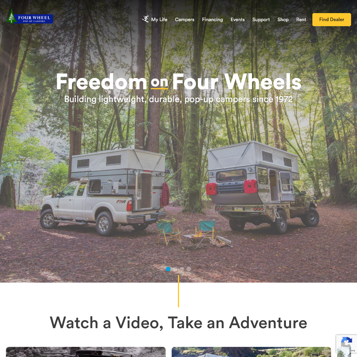 A complete backup of fourwheelcampers.com