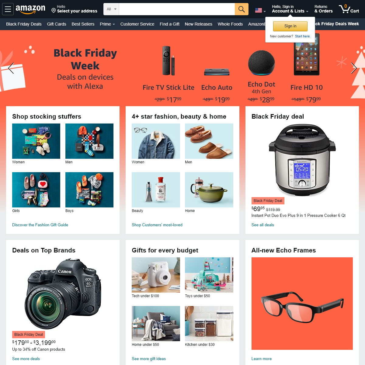 Amazon.com- Online Shopping for Electronics, Apparel, Computers, Books, DVDs & more