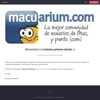 A complete backup of macuarium.com