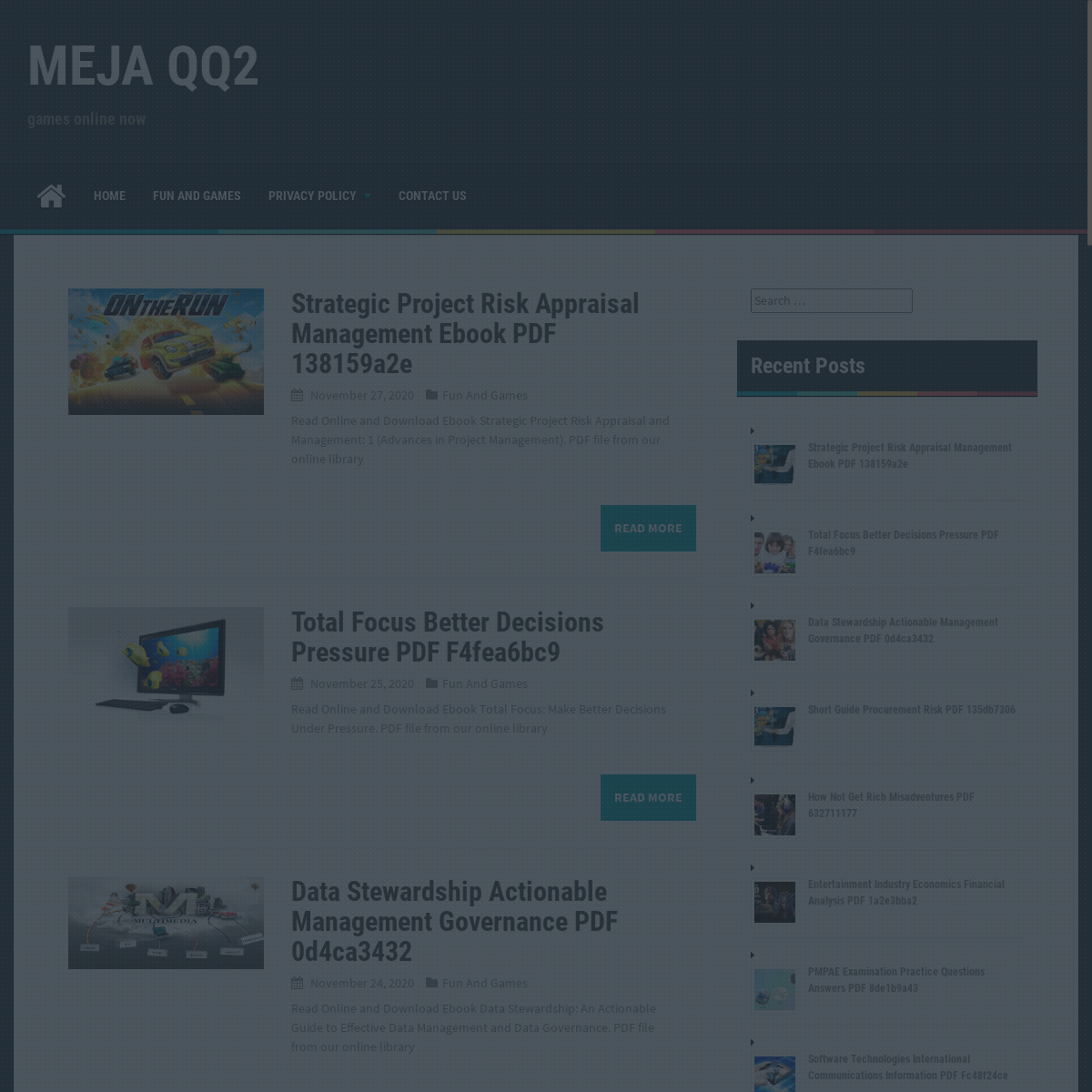 A complete backup of mejaqq2.site