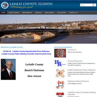 A complete backup of lasallecounty.org
