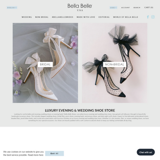 Luxury Evening & Wedding Shoe Store - Bella Belle Shoes