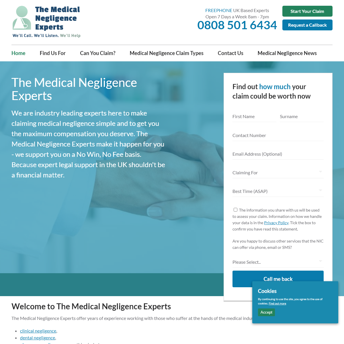 A complete backup of the-medical-negligence-experts.co.uk
