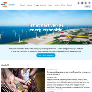 Energie-Nederland - Branchevereniging voor energiebedrijven